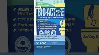 Walex Bio-Active Home Septic Tank Treatment - Strong Digestive Power