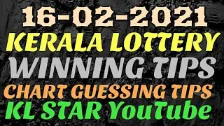 Klstar 16-02-2021 செவ்வாய்க்கிழமை கேரளா லாட்டரி கணிப்பு மட்டுமே