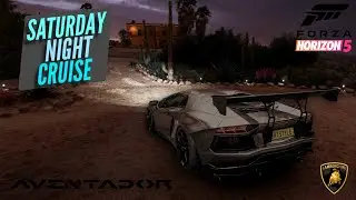Saturday Night Cruise | Lamborghini Aventador