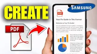 How To Make PDF File In Samsung Mobile (Full Guide)