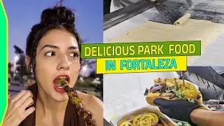 Fortaleza Street Food Tour | BBQ Skewers, Greek Sandwich & Ice Cream