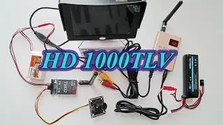 FPV -- HD 1000TLV Camera+TS832+RC832H (приемник высокой чувствительности). 5.8G. 600mW