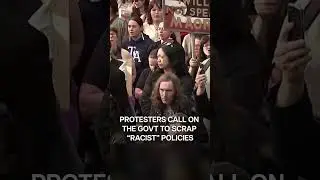 New Zealand: Protest Against 