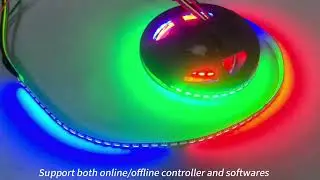 Dc5V 12mm 35um70um pcb  144pixels  ws2815  5050 rgb pixel led strip black pcb #ws2813led #ws2813