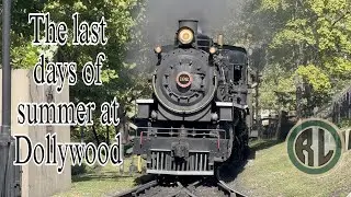 The last days of summer at Dollywood. Dollywood express 192.