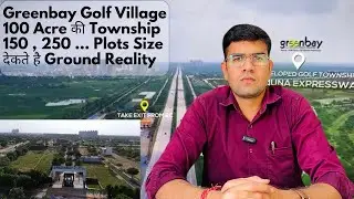 Greenbay Golf Village ⛳️ Orris Greenbay plots review #greenbay #plots #plot #property #yeida