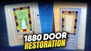 Restoring this ANTIQUE 150 year old door | Start to finish