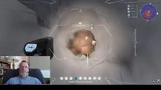 Dual Universe: Helping a friend find a Mega Node Days and Days of mining ahead.