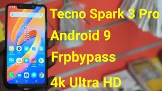 Tecno Spark 3 Pro (KB8) Android 9 Frpbypass