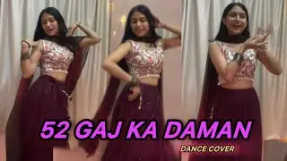 52 gaj ka daman | Renuka pawar | Haryanvi song | dance cover | Easy steps | jyotiverse08