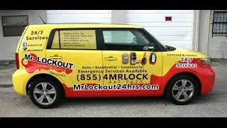 Mr Locksmith Car Wrap Fort Lauderdale Florida | 3M Certfied Car Wrap Solutions