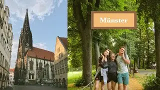 M&Uuml;NSTER: Altstadt, Botanischer Garten, Aasee | travel vlog