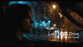 Late Night Tokyo 🌃 Lo-fi City Pop with Vocals | 深夜の作業用BGM - to Relax & Sleep【1時間】