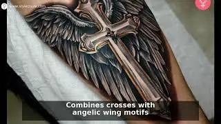 Top 20 Cross with Wings Tattoo Ideas & Meanings