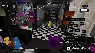 Golden Freddy Gameplay | Ultimate Random Night | Roblox
