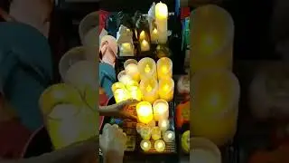 LED CANDLES #safecandles #cute #asmr #satisfyingsounds