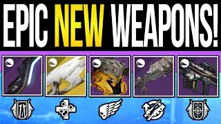 Destiny 2 | NEW DLC LOOT TABLE! Dungeon WEAPONS, NEW Perks, Hidden Items & More! (All New Weapons)