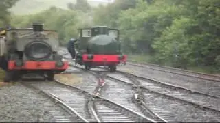 Fireless locomotive in Ayrshire presivation society