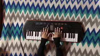 Twinkle twinkle little star ⭐️ || on Casio sa 76|| tutorial || easy and quick