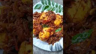 Tasty Kerala Style Egg Roast Recipe 😋| Anda Roast Recipe | Egg Recipes |Mutta Roast #shorts #ytshort