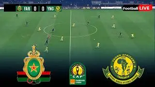 🔴 LIVE : AS FAR RABAT vs YANGA SC - CAF Champions League 25/26 | Match Today | Simulation PES