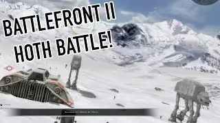 (2005) Star Wars Battlefront II MASSIVE BATTLE OF HOTH!