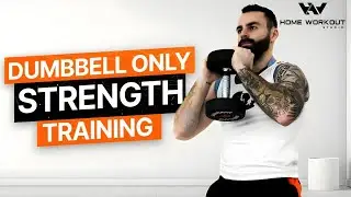 Силовая тренировка всего тела с гантелями 💪 (25-минутная тренировка)