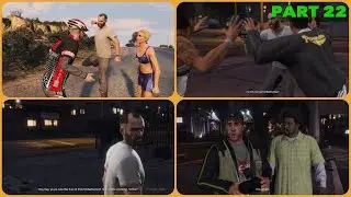 Grand Theft Auto V 4K 60Hz PS5 Gameplay Walkthrough - PART 22