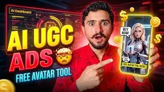 Create UGC Ads with AI Girl Avatar 🤯 | FREE Custom Avatar Tool (No Camera, No Studio)