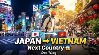 Japan to Vietnam 🇯🇵✈️🇻🇳 | Japan Airport Experience | First Time Vietnam Journey #jramgharia 
