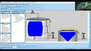 project scada simulasi design water treatment plant menggunakan intouch