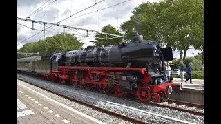 Das Oginal BR01 1075 dampflokomotive (Huider Express)