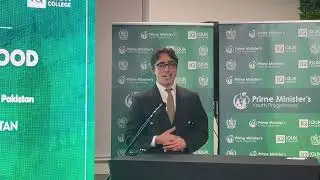 APS attack survivor Ahmad Nawaz addresses the audience at the event in London, sharing a powerful me