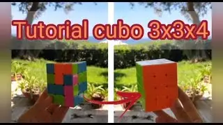 Come risolvere il cubo 3x3x4- TUTORIAL ITA