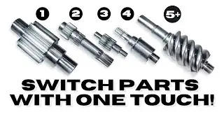 Efficient CNC Machining  | Switch Between Parts With No Setup Time!