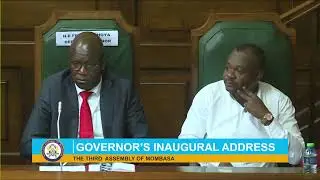 LIVE PROCEEDINGS OF THE COUNTY ASSEMBLY OF MOMBASA DURING THE INAUGURAL ADDRESS BY H.E THE GOVERN&hellip;