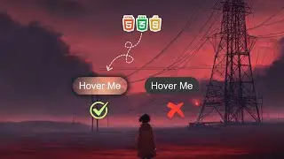 You’ve NEVER Seen a Button Do This Before! 😱 | Magical Hover Effect with Pure HTML, CSS & JS