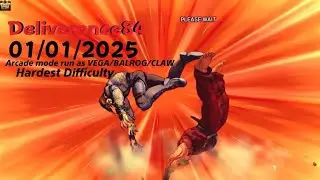 ULTRA STREET FIGHTER IV my Arcade Mode Run on HARDEST as VEGA/BALROG