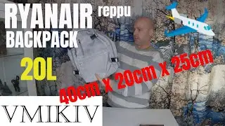 VMIKIV HAYAYU reppu 20L 40x20x25cm Ryanair BACKPACK
