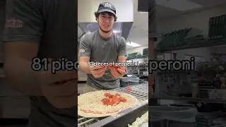 НОВАЯ пицца Каппи-Рони от Papa John&rsquo;s #пицца #шорты #youtubeshorts