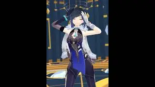 Yelan - Tetris Dance 【Genshin Impact Mmd】