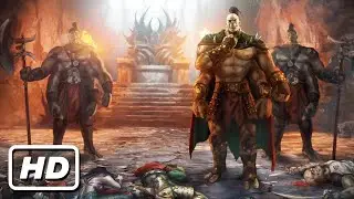 Сцена убийства Горо таркатанов и эденийцев | Mortal Kombat Story