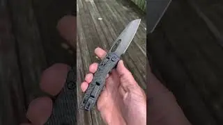 Microtech MSI Signature Series Shadow DLC with fluted carbon fiber scales. Volume 🆙