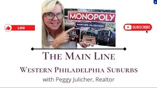 Main Line PA Edition Monopoly