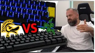DUCKY Mecha Mini (Cherry MX Silent Red) vs RAZER Huntsman Mini (Linear Optical Red) [DE]