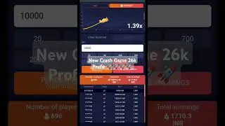 Best Crash Game Profit 🚀🌱 #crashgameplay #shorts #profit