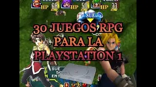 30 Juegos RPG para la Playstation 1