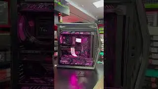Pink ROG Hyperion PC Build 💖 | Ryzen 7 9800X3D + RTX 5070 OC + Full ASUS Setup #asusrog #rgbsetup
