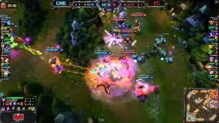 Alex Ich Kha'Zix PentaKill LCS Week 8 Day 1 GG Vs EG!