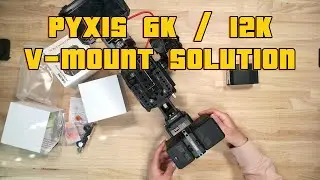 Pyxis 6k / 12K V-Mount Battery Solution With HOTSWAP !